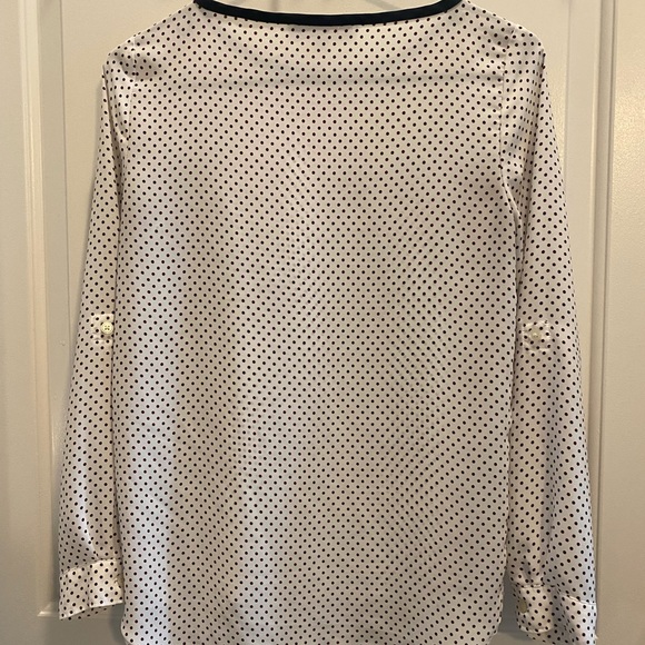 Loft polka dot blouse, size xsp - Picture 3 of 5